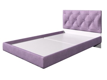 Детская кровать с каретной стяжкой Милана-3 МС 1200, Фиолетовый в Магадане