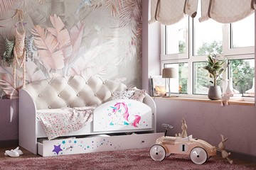 Детская кровать ТМК Звездочка с бортиком, Бежевый в Магадане