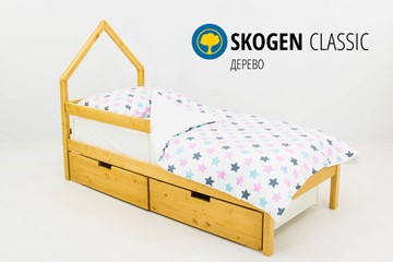 Кровать-домик детская мини Skogen дерево в Магадане