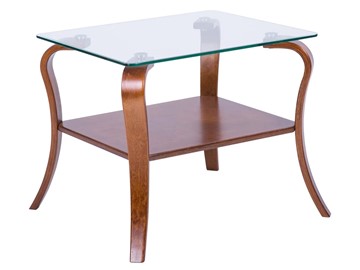 Стеклянный стол Мебелик Шарм (вишня) в Магадане