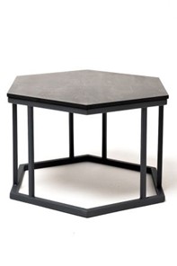 Интерьерный стол Женева  цвет серый гранит Артикул: RC658-50-50-4sis в Магадане
