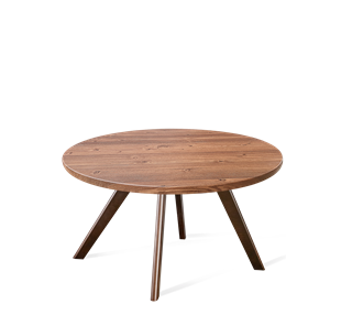 Круглый столик SHT-S39 / SHT-TT 70 МДФ (светлый орех/венге) в Магадане