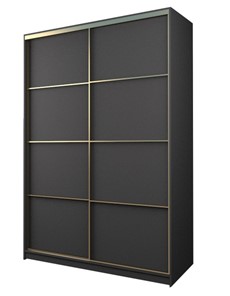 Шкаф 2-х створчатый MAX МШ-25-6-18-11, Профиль Золото/Цвет Графит в Магадане