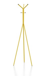 Вешалка напольная Крауз-11, цвет желтый в Магадане