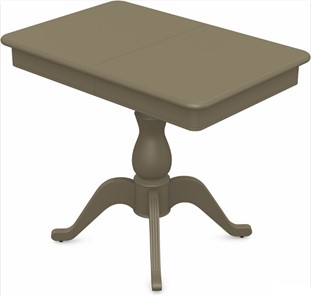 Кухонный стол раздвижной Фабрицио-1 исп. Мини 1100, Тон 40 (Морилка/Эмаль) в Магадане