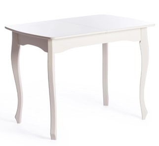 Обеденный стол Caterina Provence, бук/мдф, 100+30x70x75, Ivory white арт.19129 в Магадане