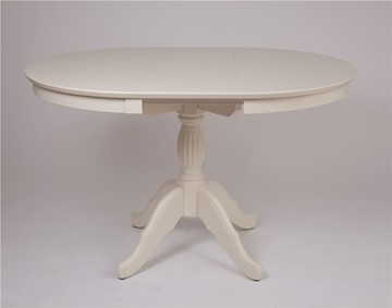 Кухонный раздвижной стол Лилия (слоновая кость) 78,5x82x110+35 в Магадане