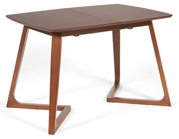 Раздвижной стол VAKU (Ваку) бук/мдф 80x120+40x75, Коричневый арт.13986 в Магадане