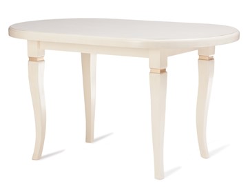 Обеденный овальный стол Соло плюс 140х80, (покраска 2 тип) в Магадане