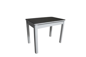 Маленький обеденный стол Айсберг-1СТ белое-черное в Магадане