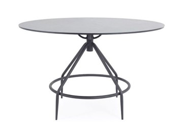 Круглый стол на кухню Ницца Арт.: RC658-D100H75-NIC-Black в Магадане