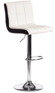 Барный кухонный стул BARBER (mod. KY711D) 43х50х92-103 белый/черный/хром арт.15094 в Магадане