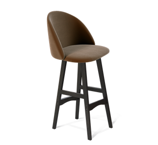 Барный стул SHT-ST35 / SHT-S65 (кофейный ликер/венге) в Магадане