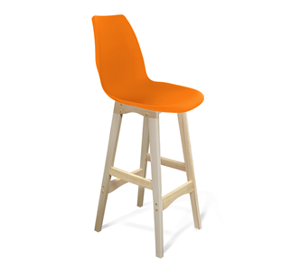Обеденный стул SHT-ST29/S65 (оранжевый ral2003/прозрачный лак) в Магадане