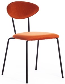 Обеденный стул NEO (mod. 0139014) 44х54х79 оранжевый S108 (126 BRICK)/черный арт.19722 в Магадане