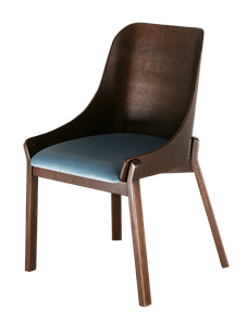 Обеденный стул ГринТри Моган с каркасом цвета Венге в Магадане