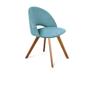 Обеденный стул SHT-ST34-1 / SHT-S39 (голубая пастель/светлый орех) в Магадане
