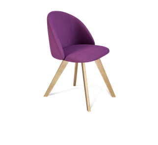Обеденный стул SHT-ST35 / SHT-S39 (ягодное варенье/прозрачный лак) в Магадане