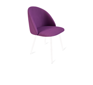 Обеденный стул SHT-ST35 / SHT-S95-1 (ягодное варенье/белый муар) в Магадане