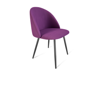 Обеденный стул SHT-ST35 / SHT-S95-1 (ягодное варенье/черный муар) в Магадане