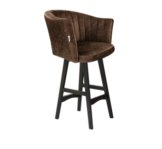 Полубарный стул SHT-ST42-1 / SHT-S65-1 (кофейный трюфель/венге) в Магадане