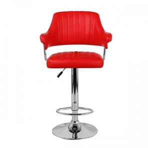 Барный стул КАСЛ WX-2916 экокожа красный в Магадане