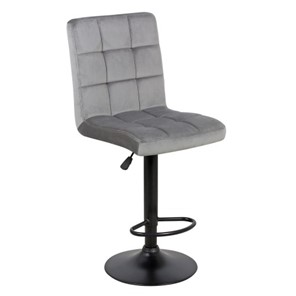 Барный стул ПАРКЕР WX-2517 велюр серый в Магадане