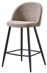 Полубарный стул 373B-2 dark beige/black в Магадане