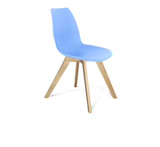 Обеденный стул SHT-ST29/S39 (голубой pan 278/прозрачный лак) в Магадане