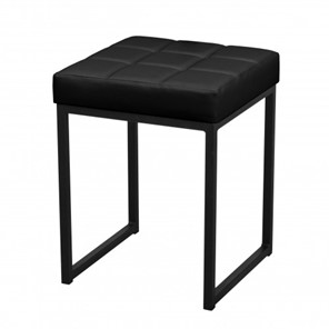Кухонный стул Лофт Комфорт СРП-904 эмаль черная Экотекс черный в Магадане
