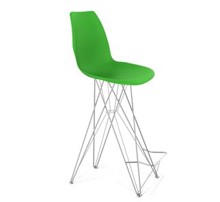 Обеденный стул SHT-ST29/S66 (зеленый ral 6018/хром лак) в Магадане