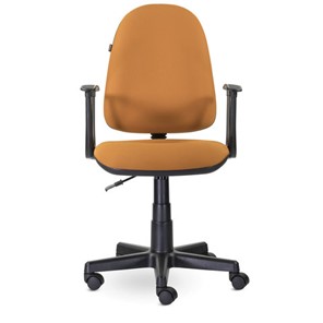Компьютерное кресло Brabix Prestige Start MG-312 (эргономичная спинка, ткань, оранжевое) в Магадане
