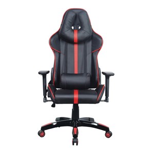 Офисное кресло Brabix GT Carbon GM-120 (две подушки, экокожа, черное/красное) 531931 в Магадане