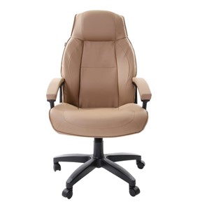 Офисное кресло BRABIX "Formula EX-537", экокожа, песочное, 531390 в Магадане