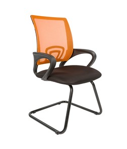Кресло офисное CHAIRMAN 696V, цвет оранжевый в Магадане