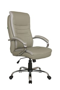 Кресло компьютерное Riva Chair 9131 (Серо-бежевый) в Магадане