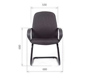 Офисный стул CHAIRMAN 279V JP15-1, ткань, цвет серый в Магадане - предосмотр 1
