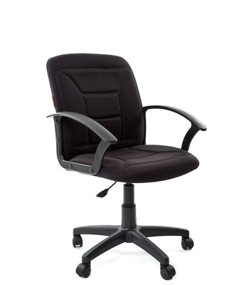 Компьютерное кресло CHAIRMAN 627 ткань, цвет черный в Магадане - изображение