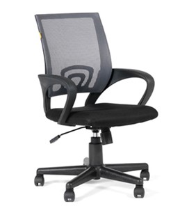 Офисное кресло CHAIRMAN 696 black Сетчатый акрил DW63 темно-серый в Магадане