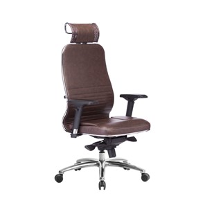 Офисное кресло Samurai KL-3.04, темно-коричневый в Магадане