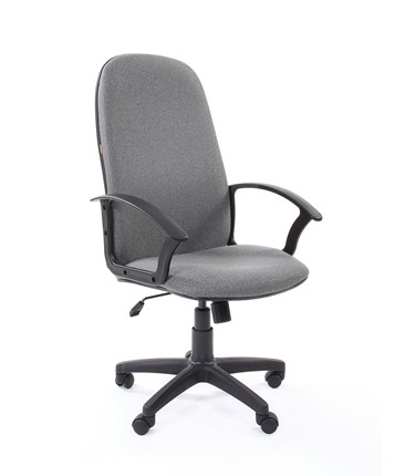 Кресло компьютерное CHAIRMAN 289, ткань, цвет серый в Магадане - изображение