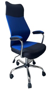 Компьютерное кресло C168 синий в Магадане
