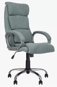 Кресло для офиса DELTA (CHR68) ткань SORO 34 в Магадане