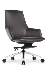 Кресло для офиса Spell-M (В1719), темно-коричневый в Магадане