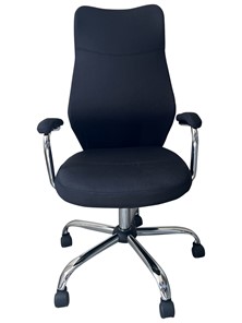 Кресло компьютерное C168 черный в Магадане