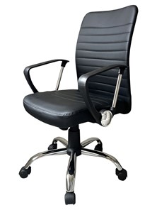 Кресло компьютерное С 161 W черный в Магадане