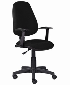 Компьютерное кресло Brabix Comfort MG-321, регулируемая эргономичная спинка, ткань, черное в Магадане