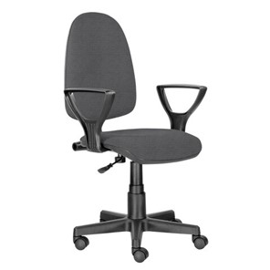 Офисное кресло Brabix Prestige Ergo MG-311 (регулируемая эргономичная спинка, ткань, серое) 531874 в Магадане