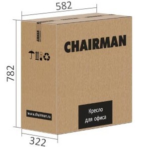 Кресло компьютерное CHAIRMAN 289, ткань, цвет серый в Магадане - предосмотр 5