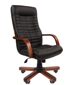 Кресло офисное CHAIRMAN 480 WD, экокожа, цвет черный в Магадане